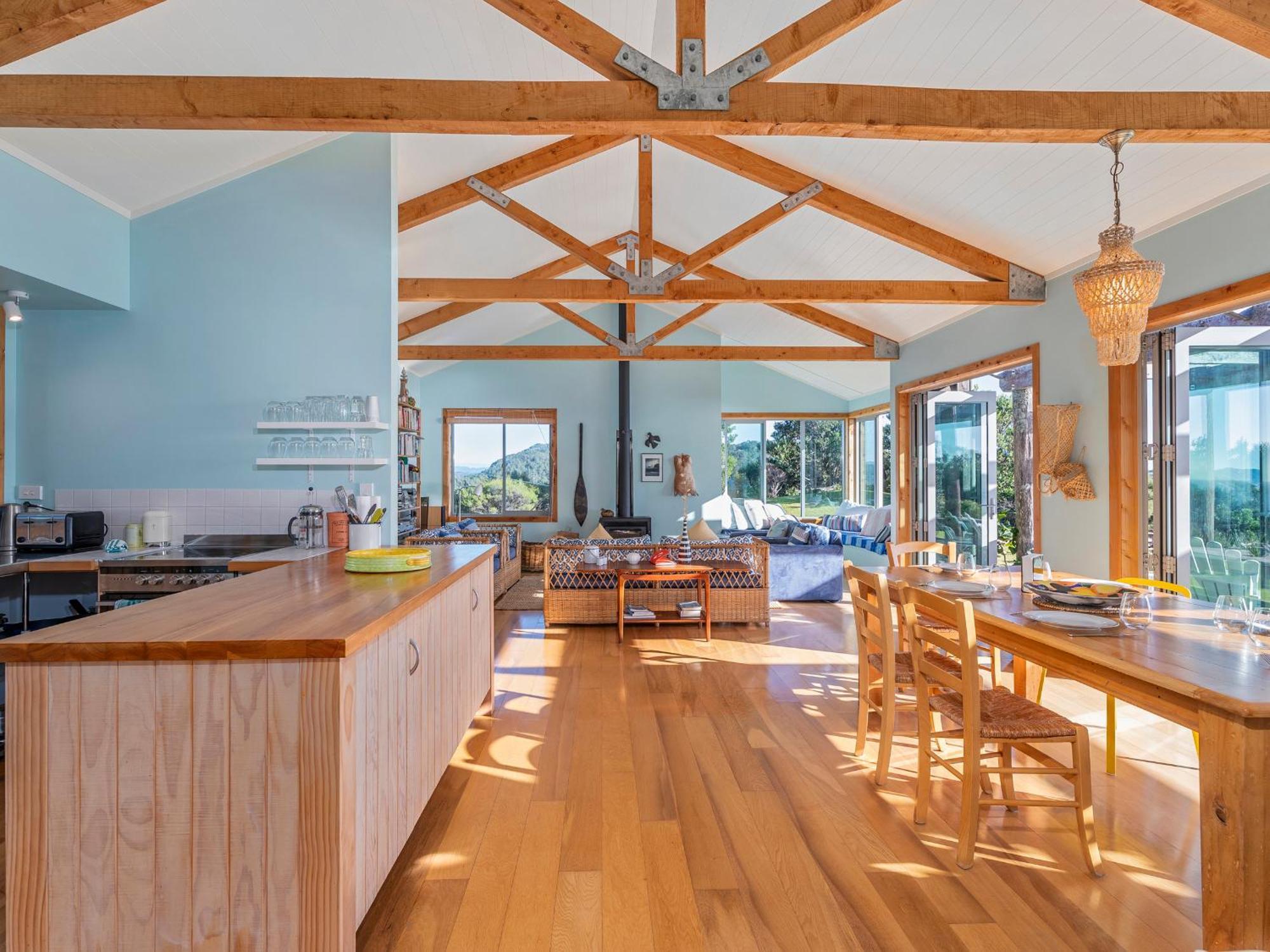 The Grandstand - Hahei Holiday Home Екстер'єр фото