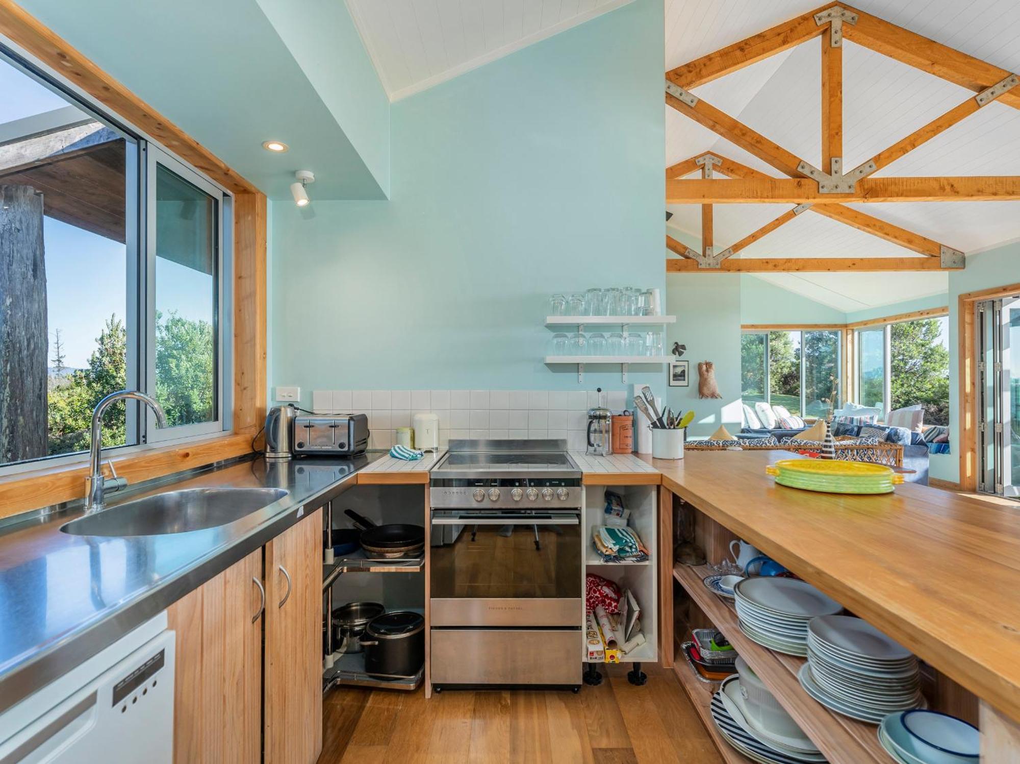 The Grandstand - Hahei Holiday Home Екстер'єр фото