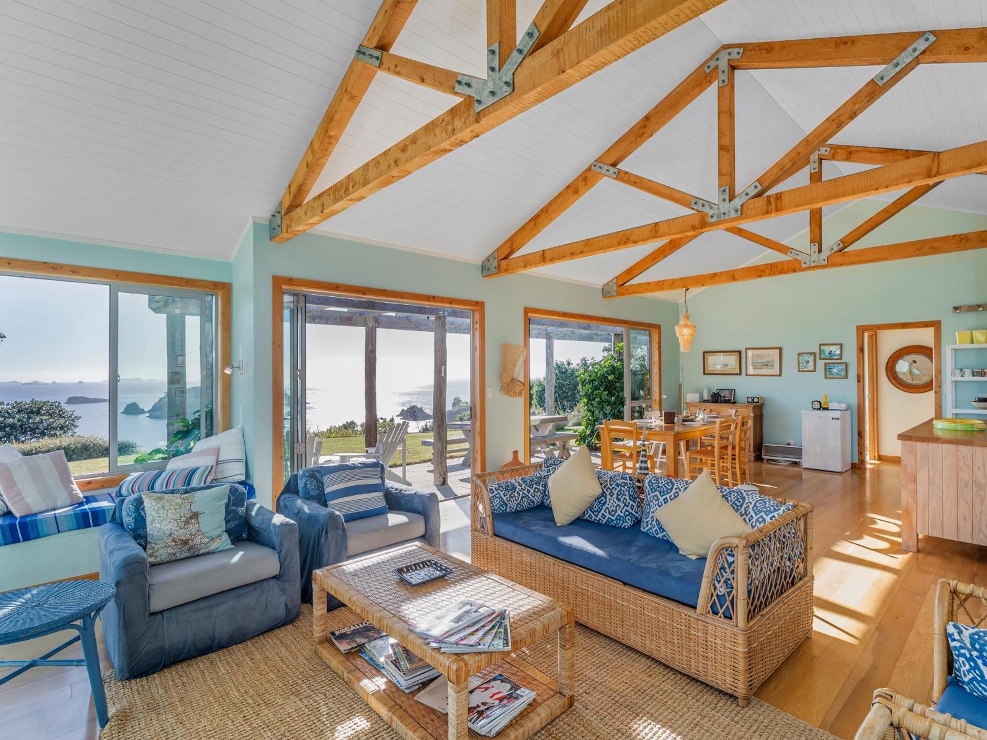 The Grandstand - Hahei Holiday Home Екстер'єр фото